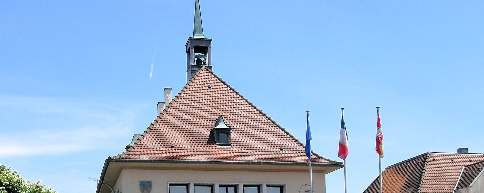 Vue de Volgelsheim, Haut-Rhin