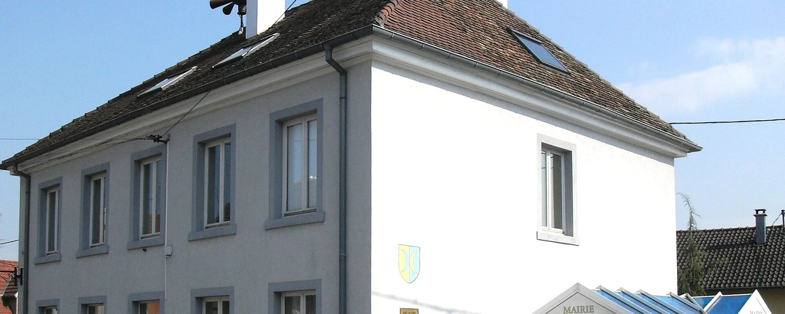 Vue de Waltenheim, Haut-Rhin