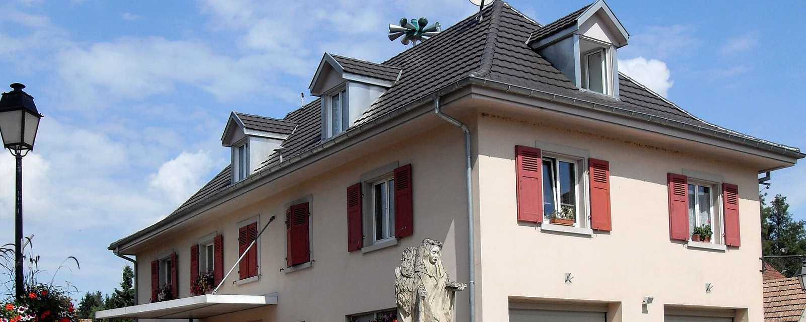 Vue de Wentzwiller, Haut-Rhin
