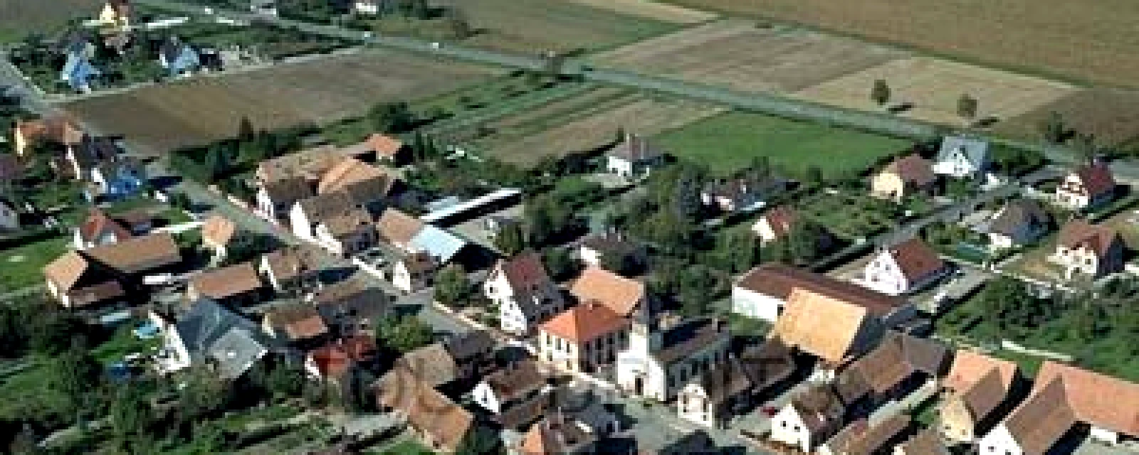 Vue de Wickerschwihr, Haut-Rhin