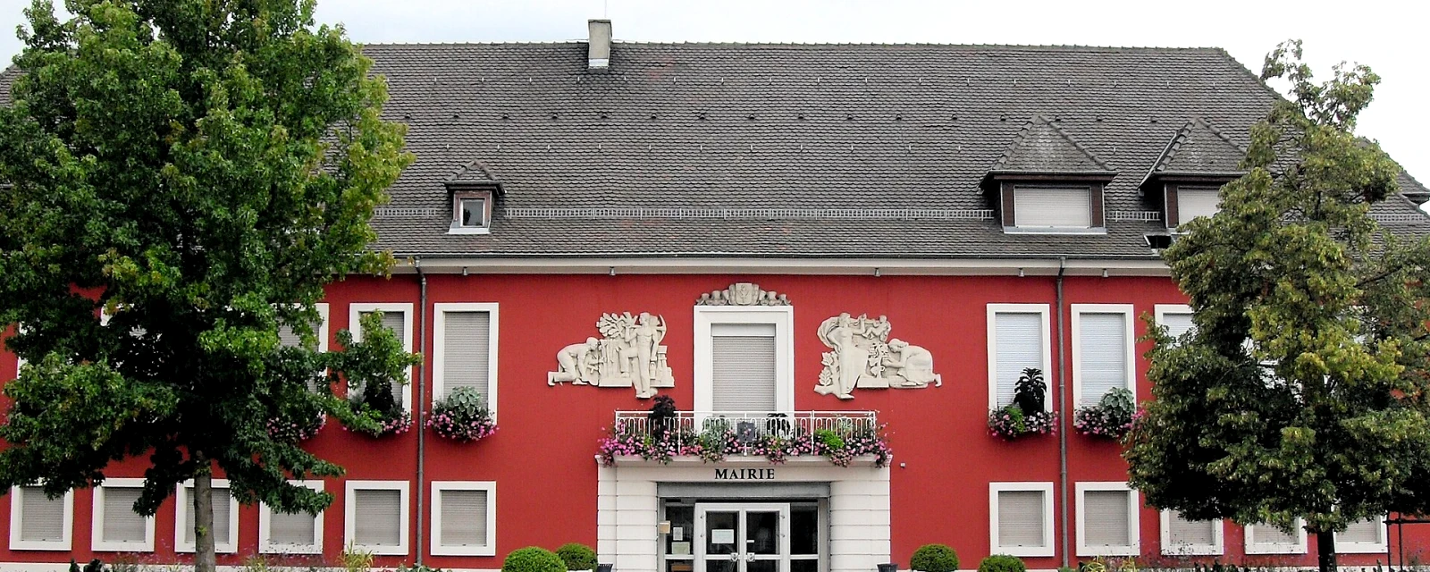 Vue de Wittelsheim, Haut-Rhin