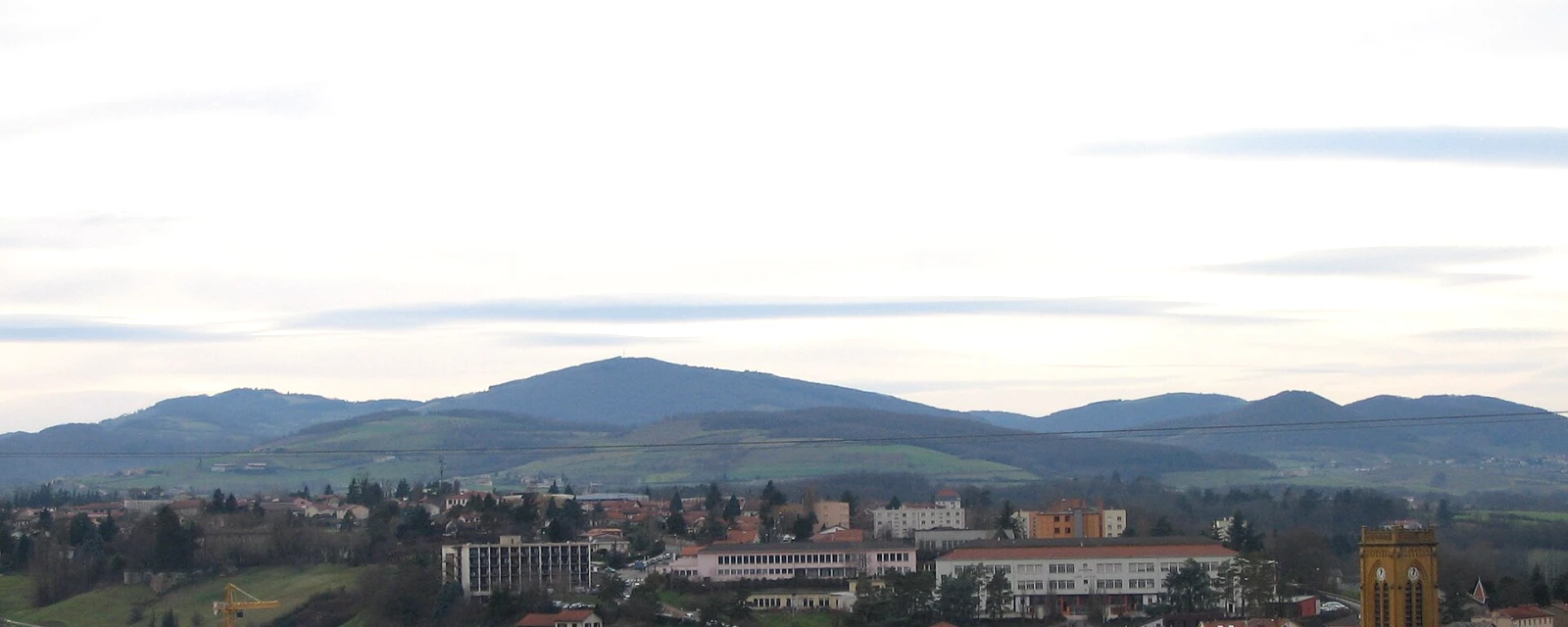 Vue de L'Arbresle, Rhône