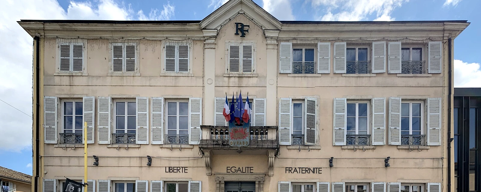 Vue de Belleville-en-Beaujolais, Rhône