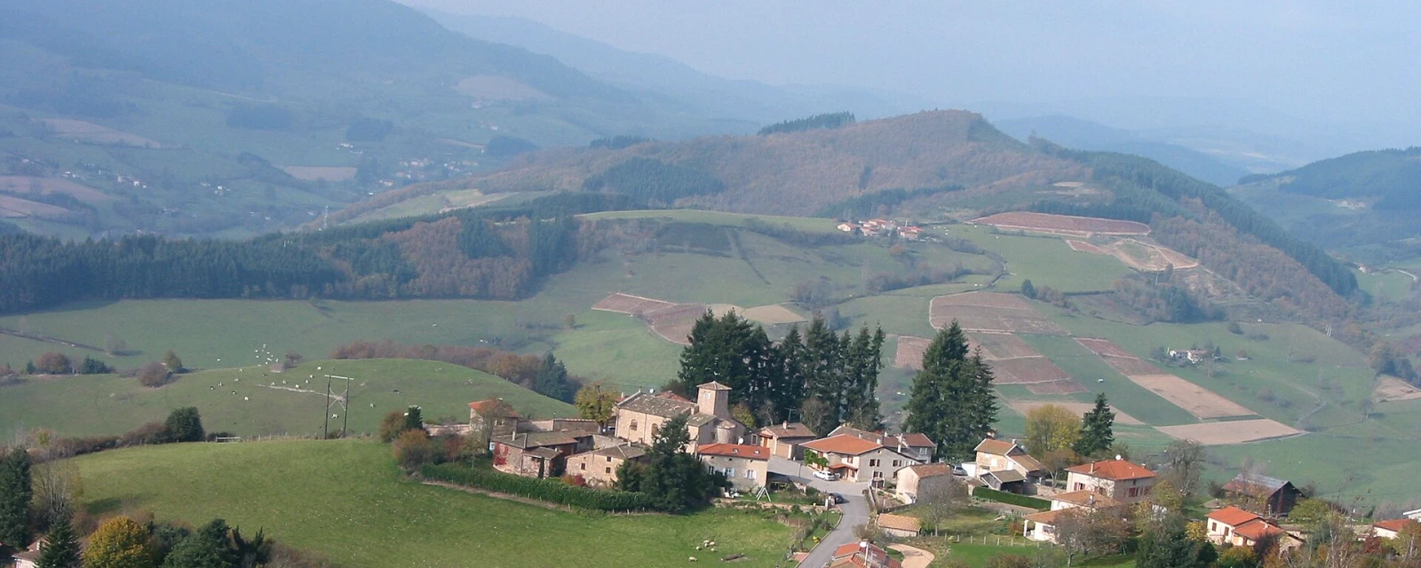 Vue de Chambost-Allières, Rhône