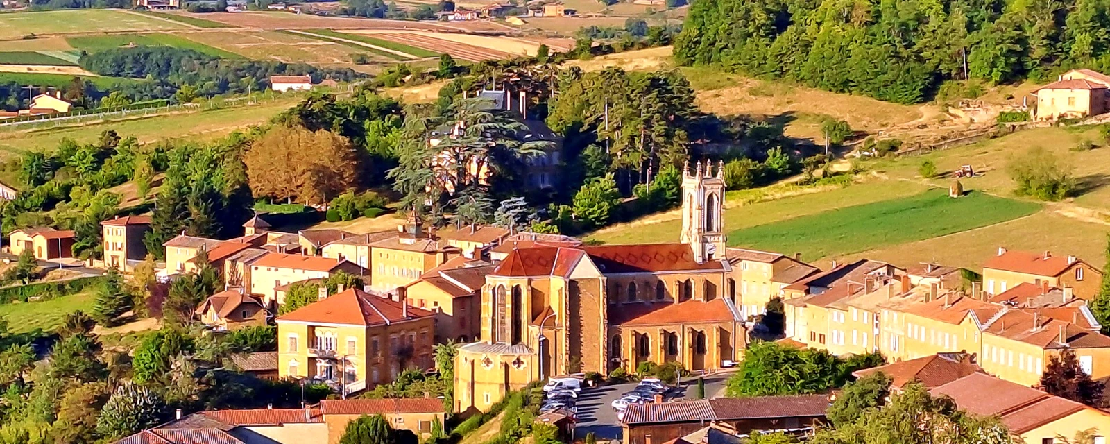 Vue de Cogny, Rhône