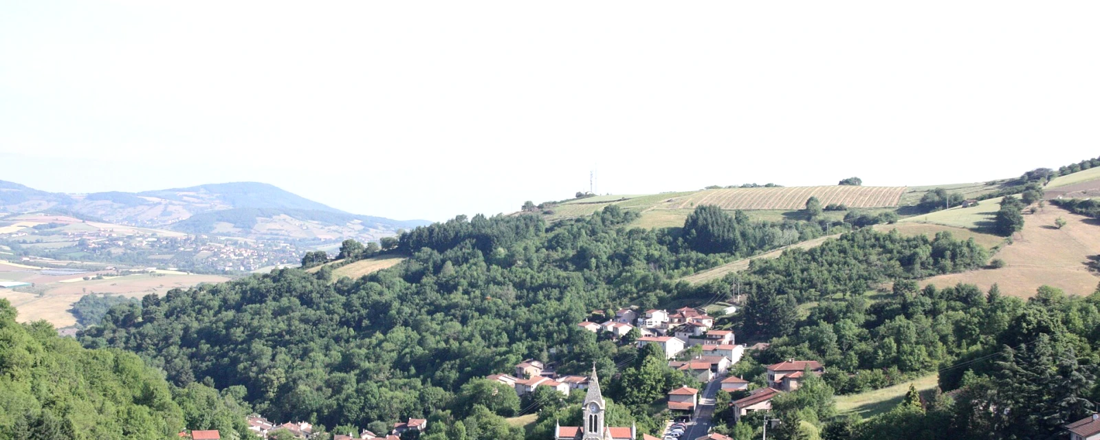Vue de Courzieu, Rhône