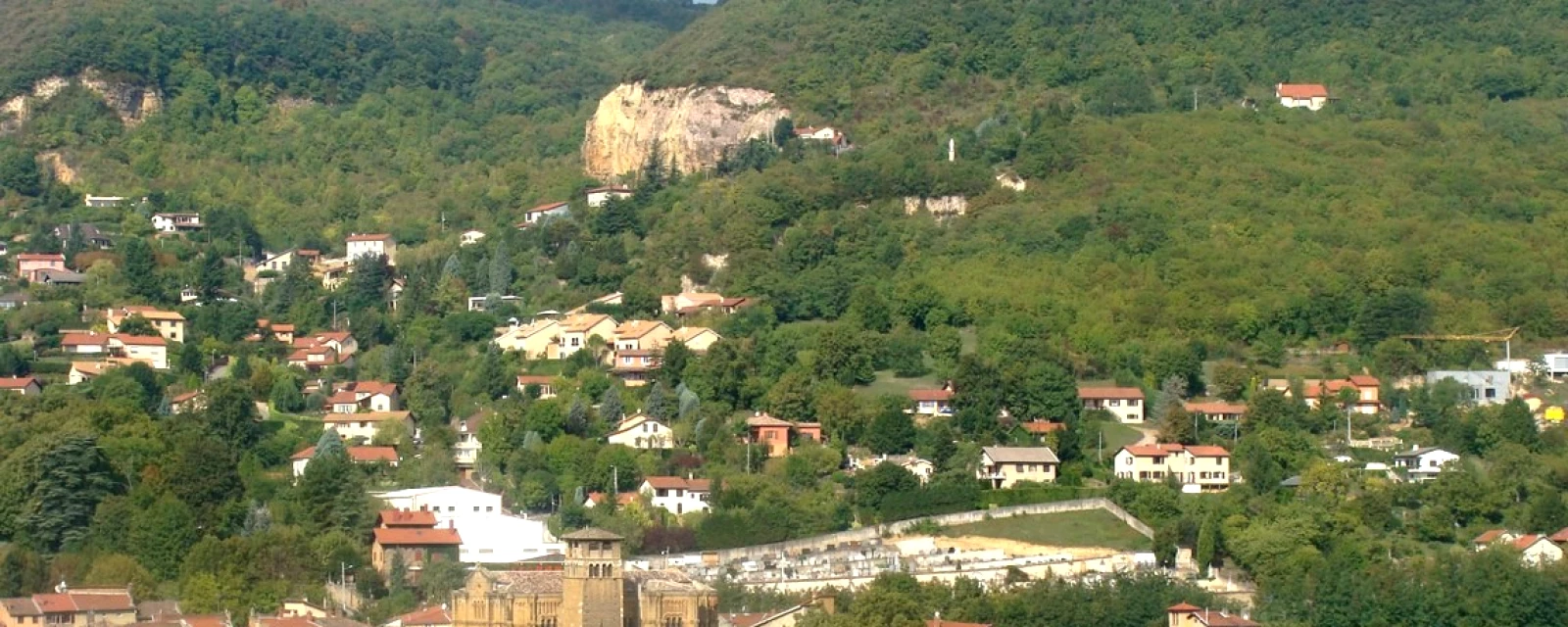 Vue de Couzon-au-Mont-d'Or, Rhône