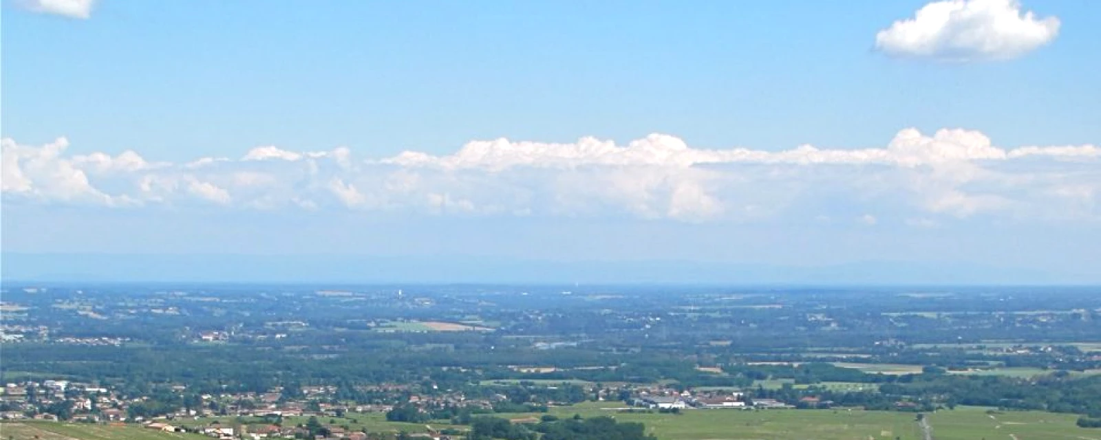 Vue de Fleurie, Rhône