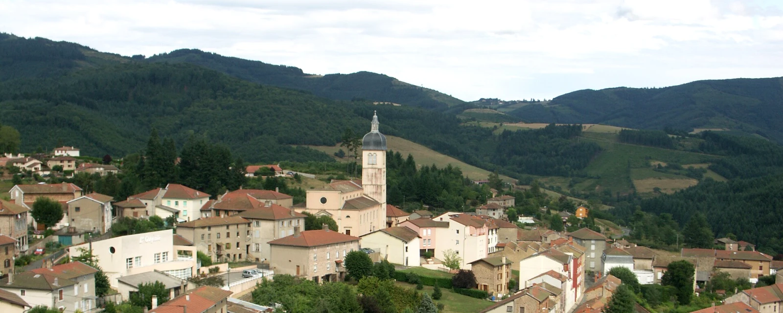 Vue de Grandris, Rhône