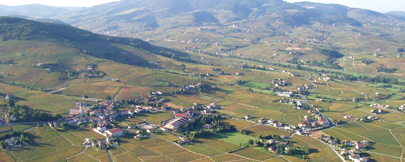 Vue de Quincié-en-Beaujolais, Rhône