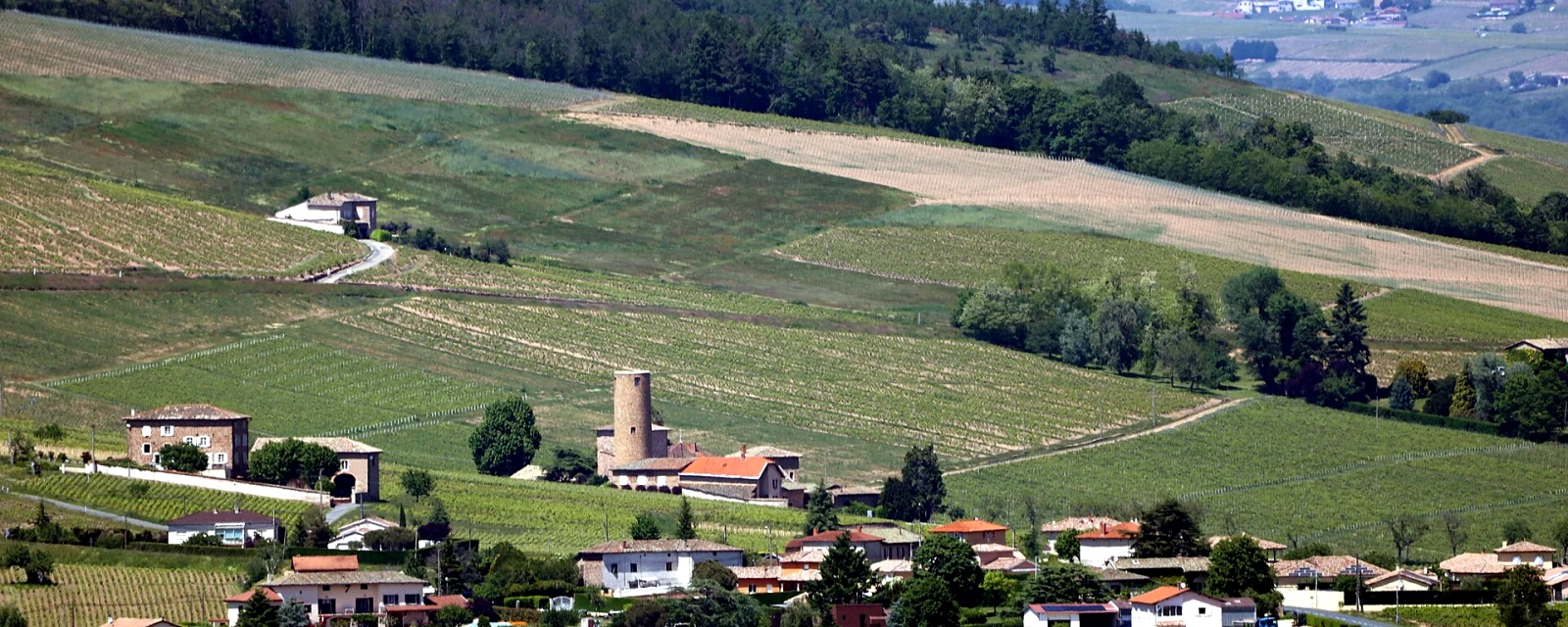 Vue de Saint-Étienne-des-Oullières, Rhône
