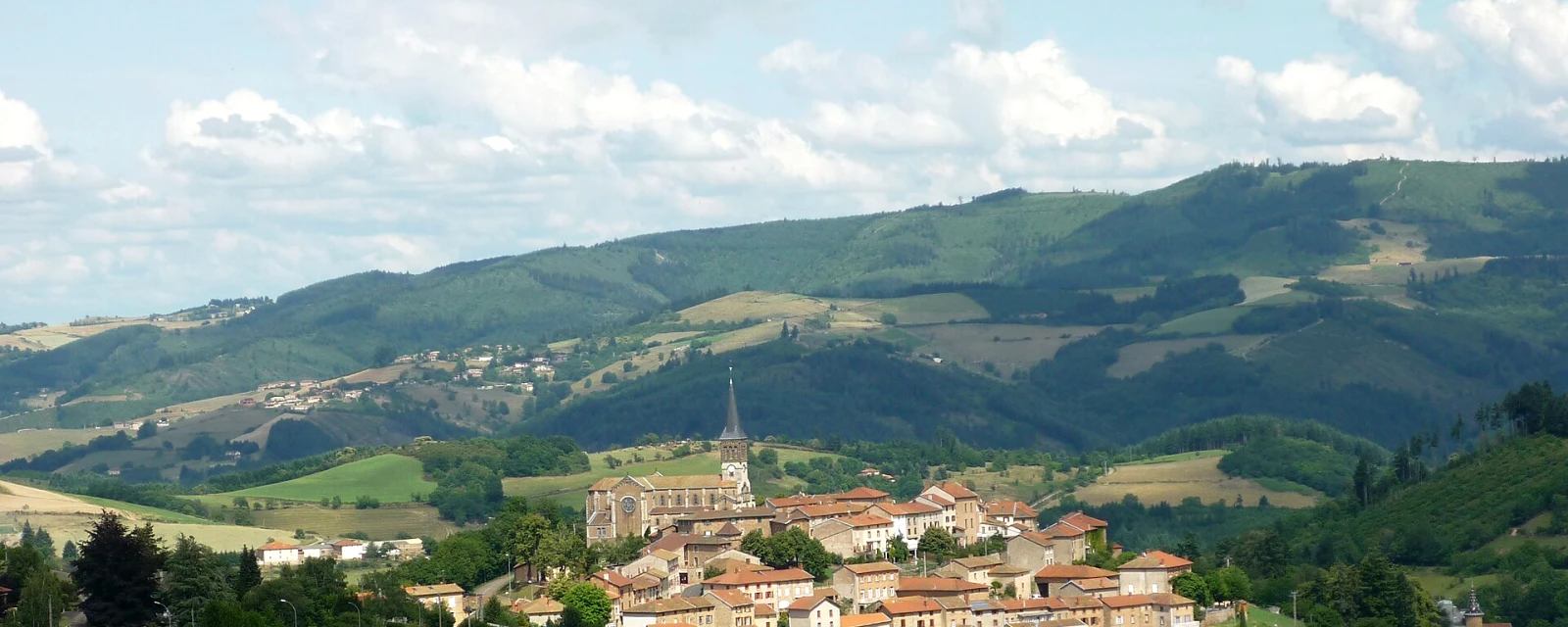 Vue de Saint-Just-d'Avray, Rhône