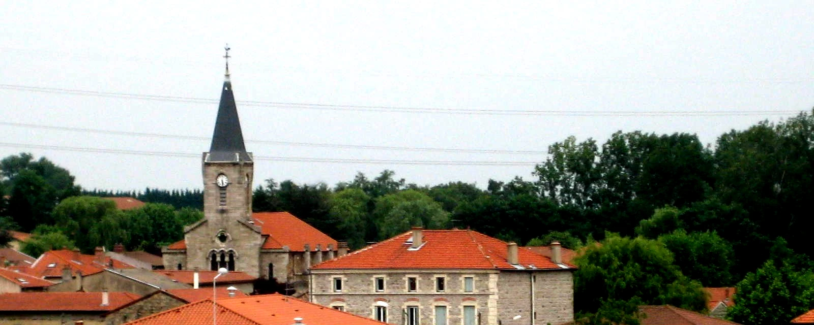 Vue de Saint-Laurent-d'Agny, Rhône
