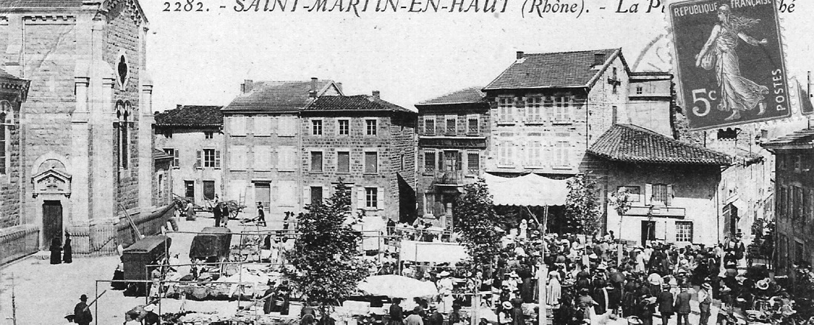 Vue de Saint-Martin-en-Haut, Rhône