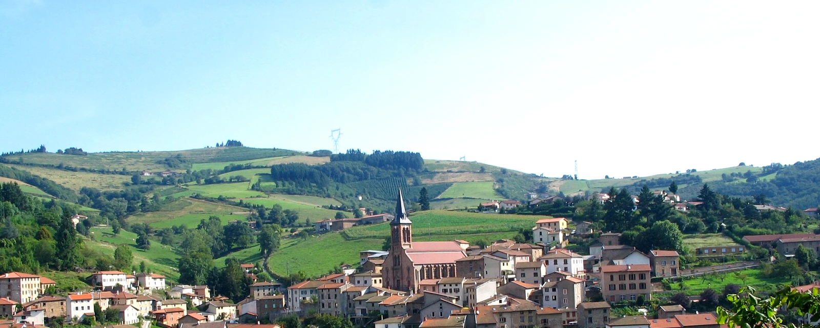 Vue de Valsonne, Rhône