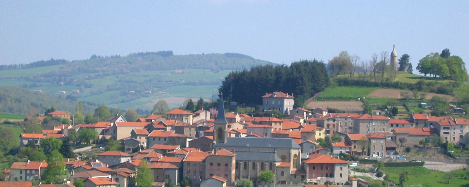 Vue de Villechenève, Rhône