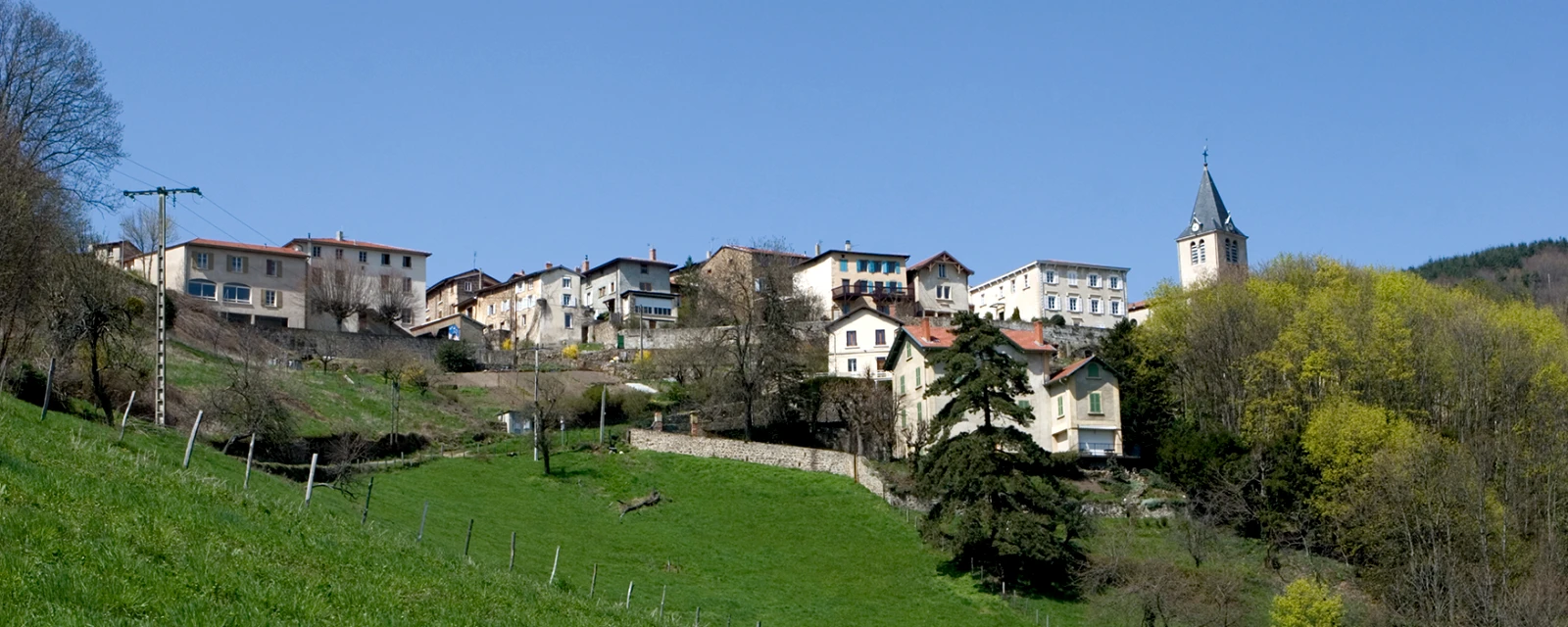 Vue de Yzeron, Rhône