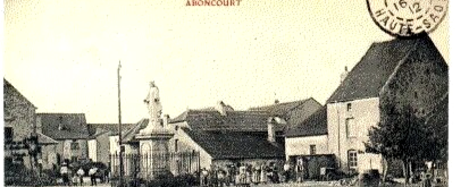 Vue de Aboncourt-Gesincourt, Haute-Saône