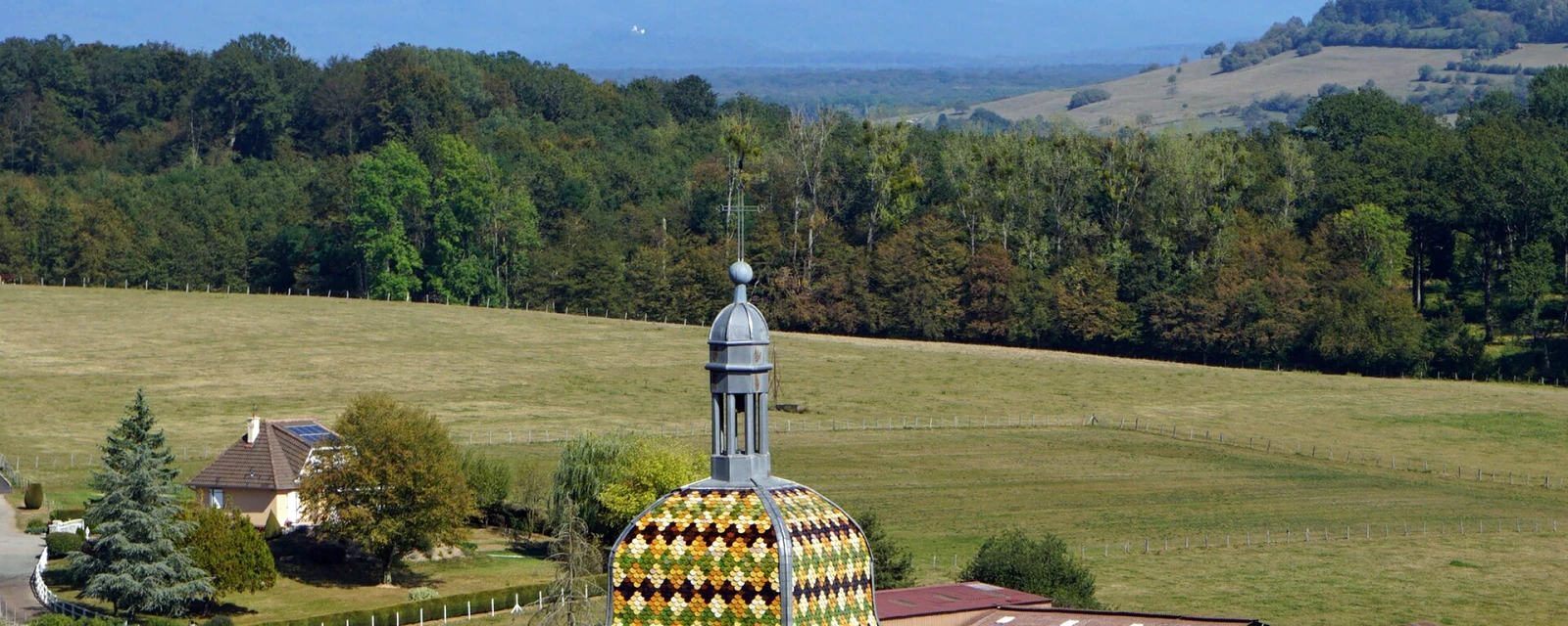 Vue de Aillevans, Haute-Saône