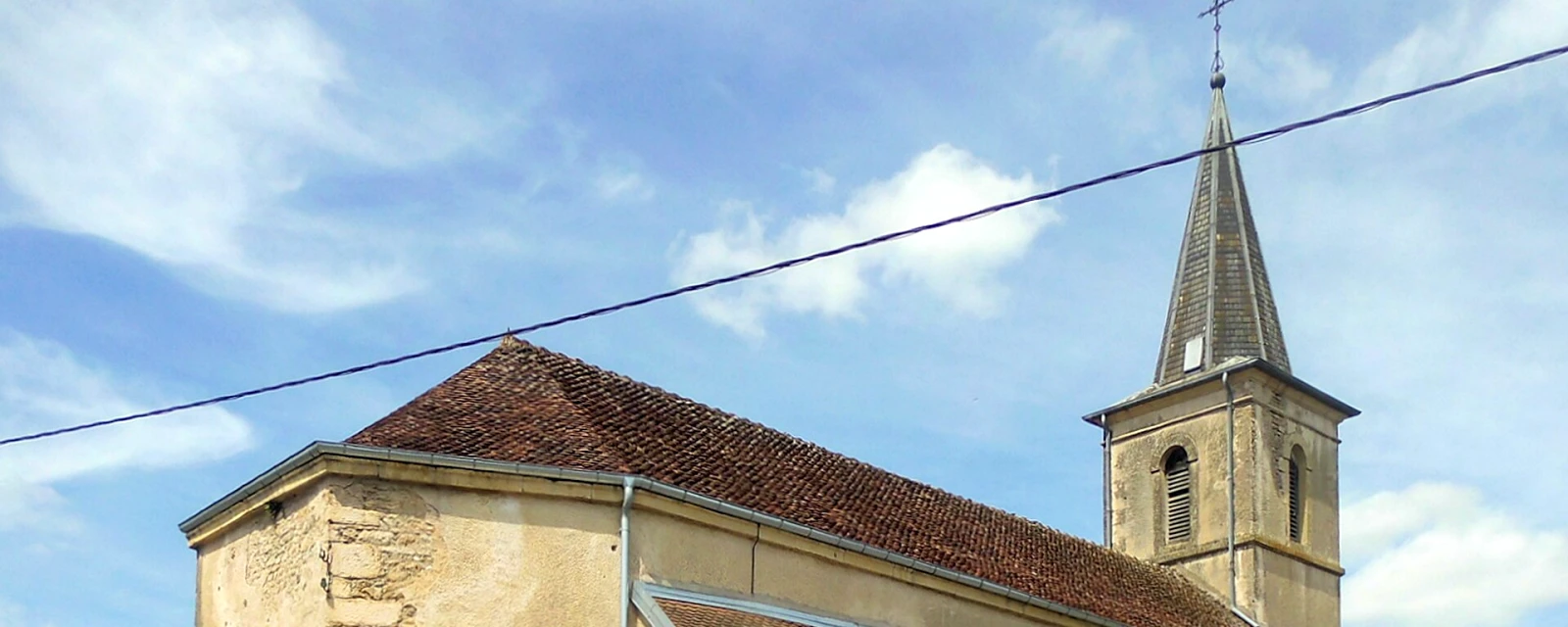 Vue de Amoncourt, Haute-Saône