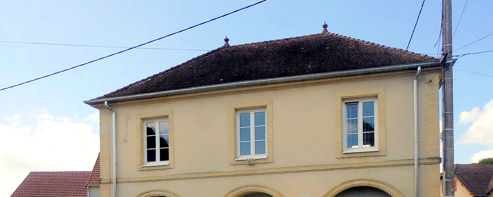 Vue de Anchenoncourt-et-Chazel, Haute-Saône