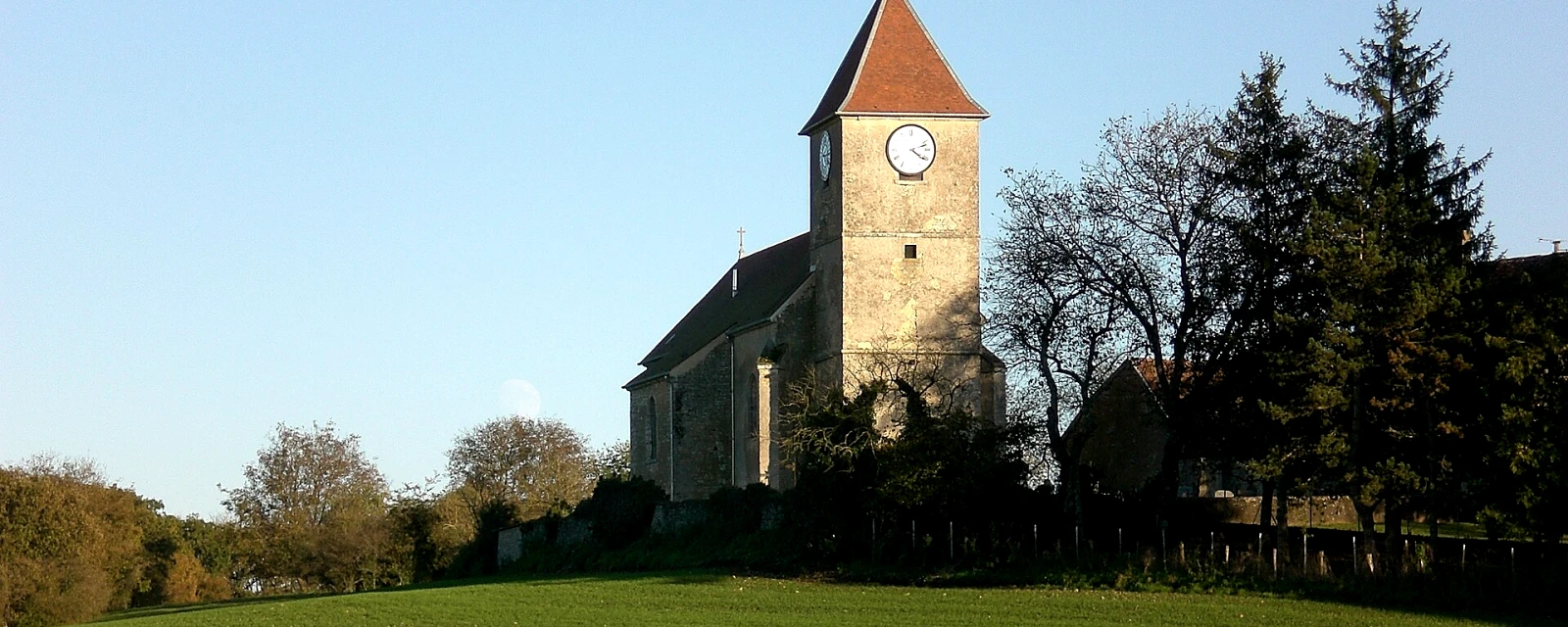 Vue de Battrans, Haute-Saône