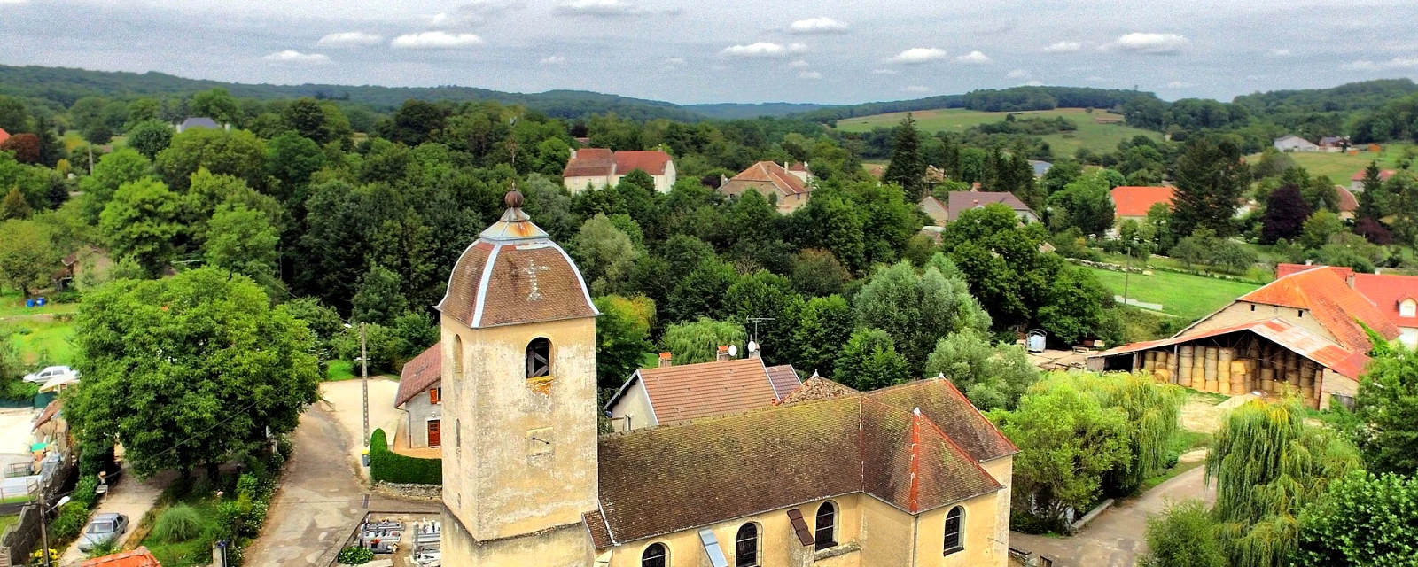 Vue de Beaumotte-lès-Pin, Haute-Saône