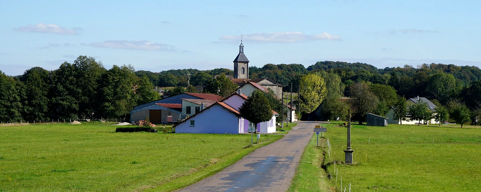 Vue de Belmont, Haute-Saône