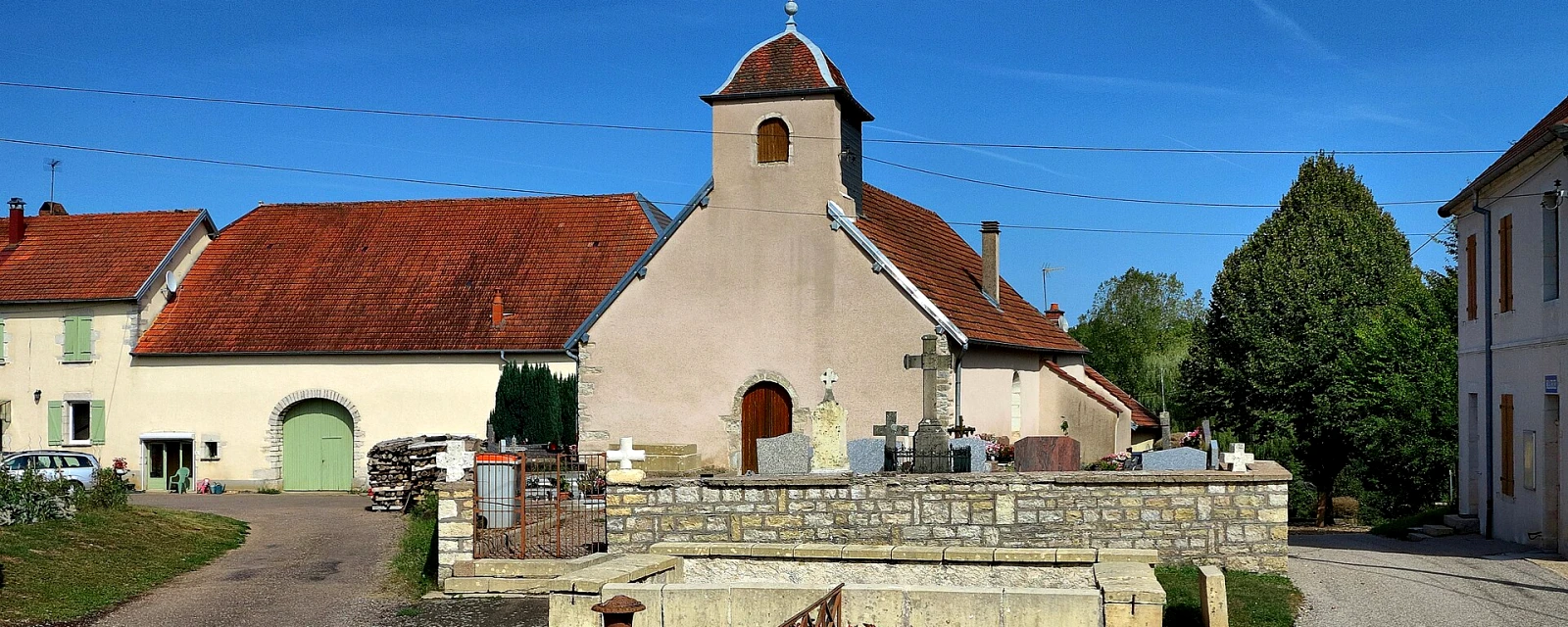 Vue de Besnans, Haute-Saône