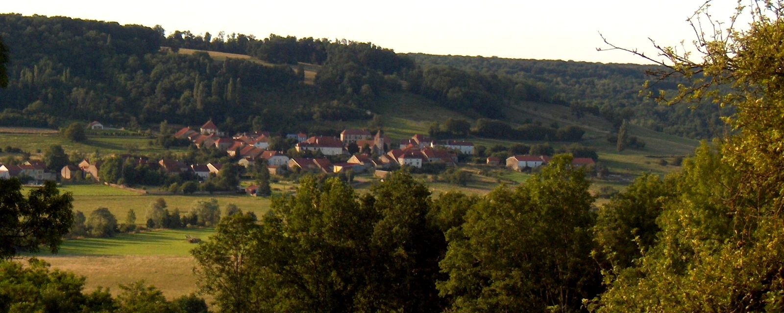 Vue de Betoncourt-sur-Mance, Haute-Saône