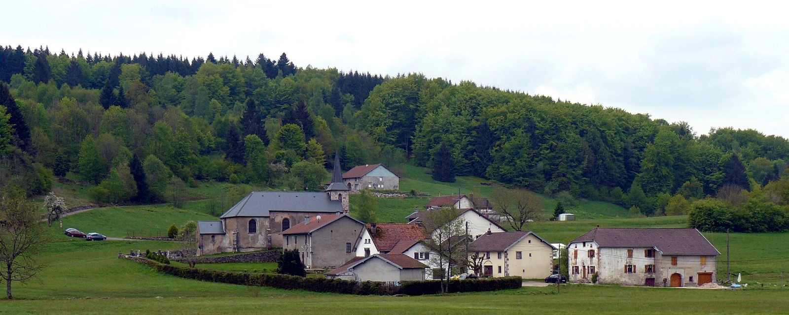 Vue de Beulotte-Saint-Laurent, Haute-Saône