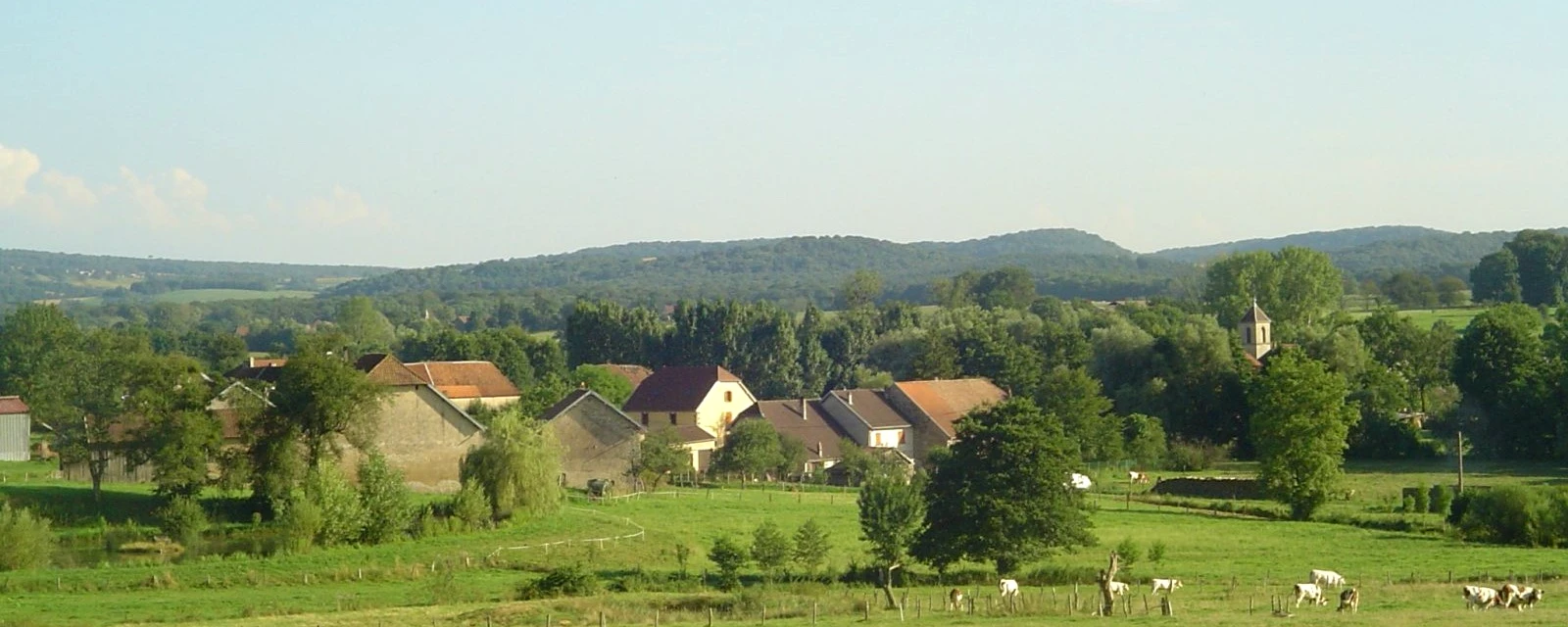 Vue de Beveuge, Haute-Saône