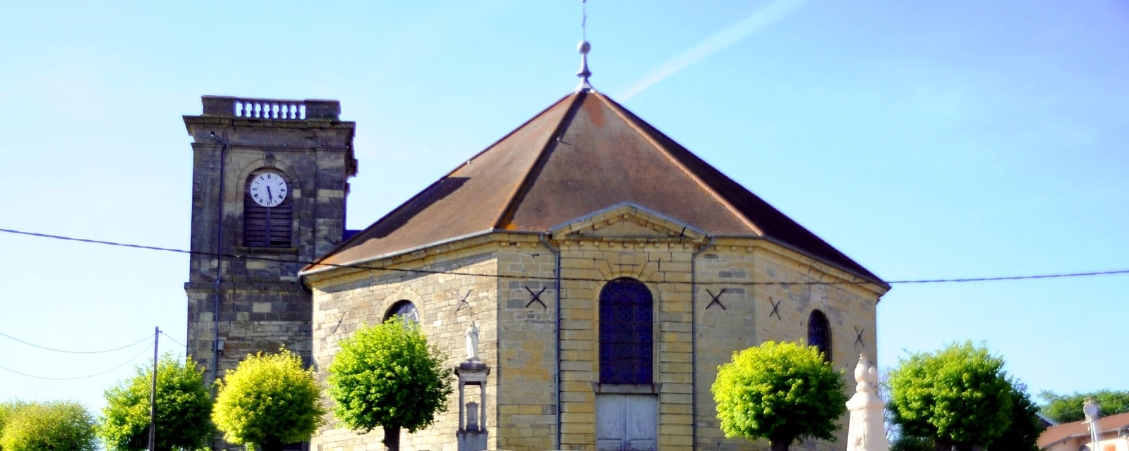 Vue de Blondefontaine, Haute-Saône