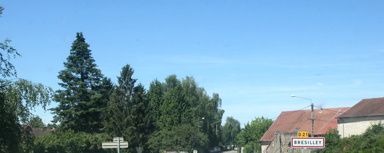 Vue de Bresilley, Haute-Saône