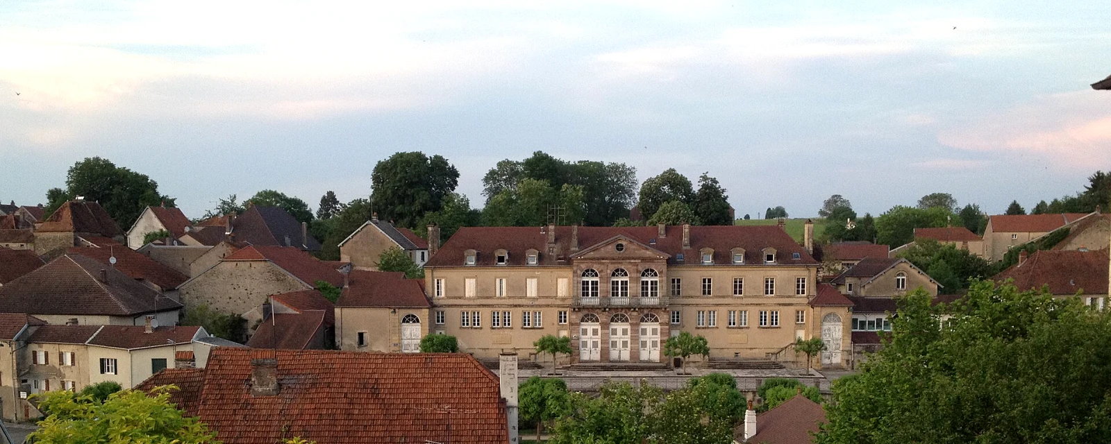 Vue de Breurey-lès-Faverney, Haute-Saône