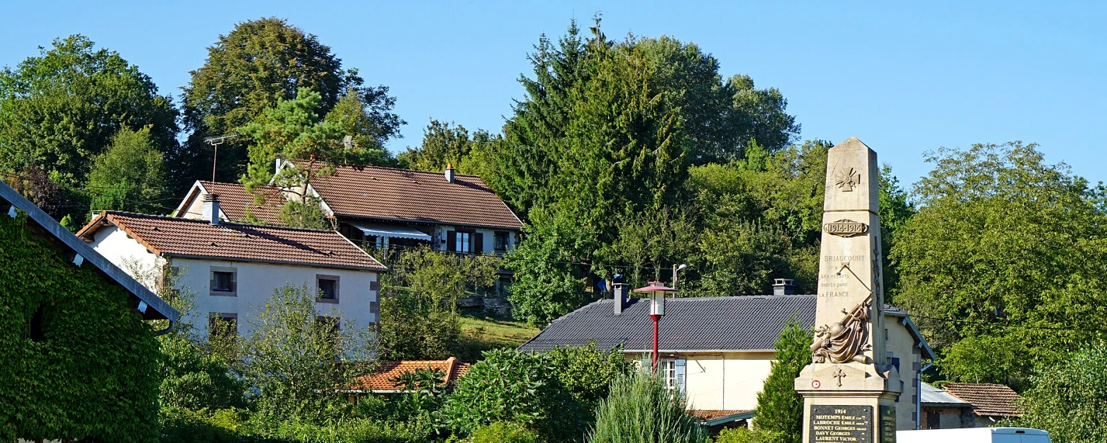 Vue de Briaucourt, Haute-Saône