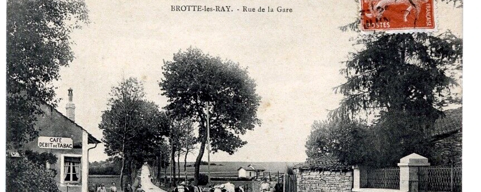 Vue de Brotte-lès-Ray, Haute-Saône
