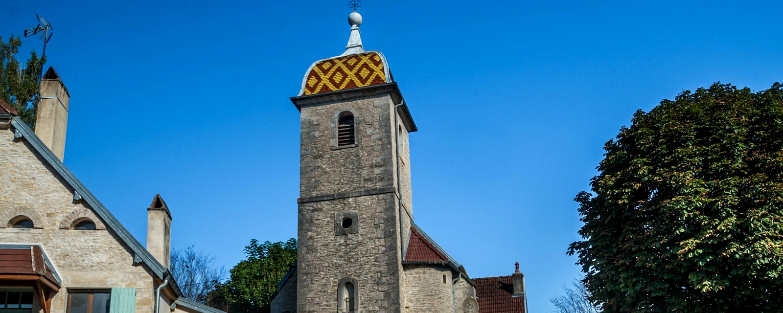 Vue de Broye-Aubigney-Montseugny, Haute-Saône
