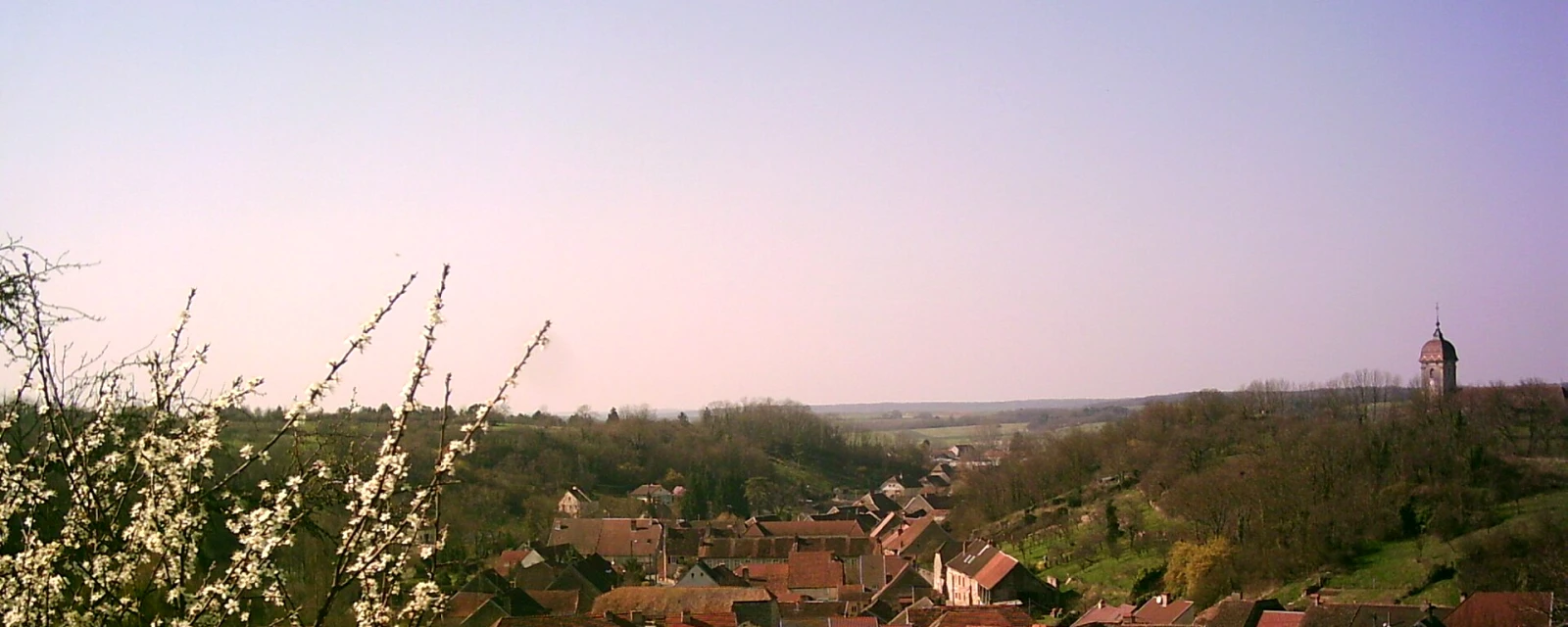 Vue de Bucey-lès-Gy, Haute-Saône