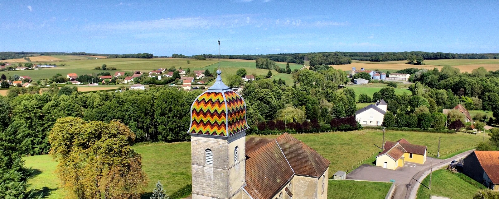 Vue de Cenans, Haute-Saône