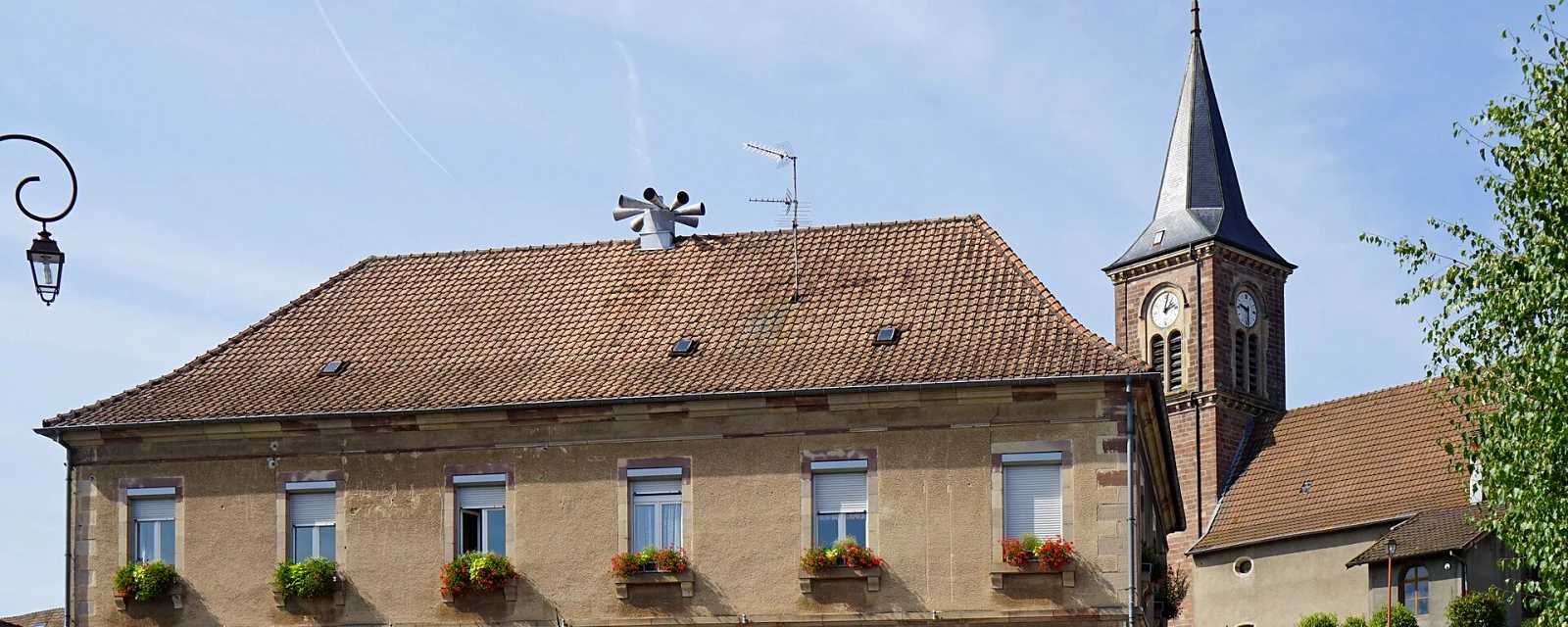 Vue de Châlonvillars, Haute-Saône
