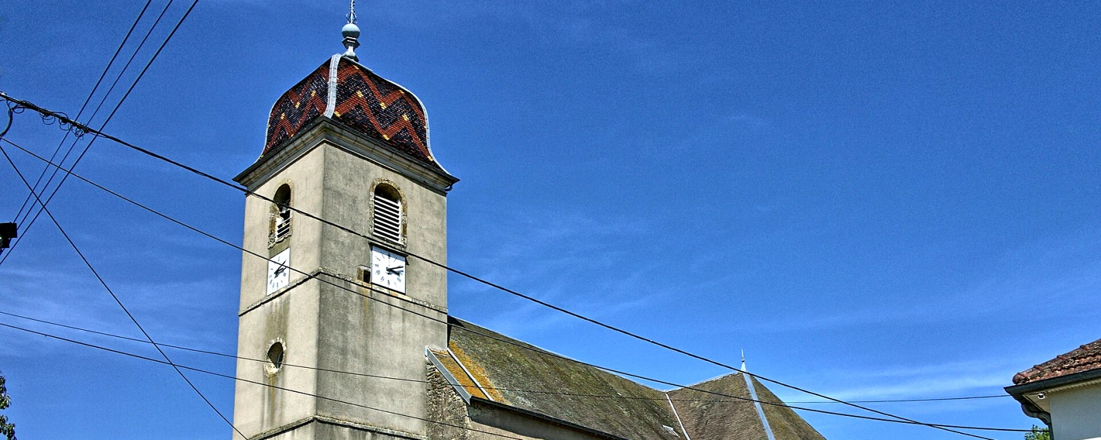 Vue de Champvans, Haute-Saône