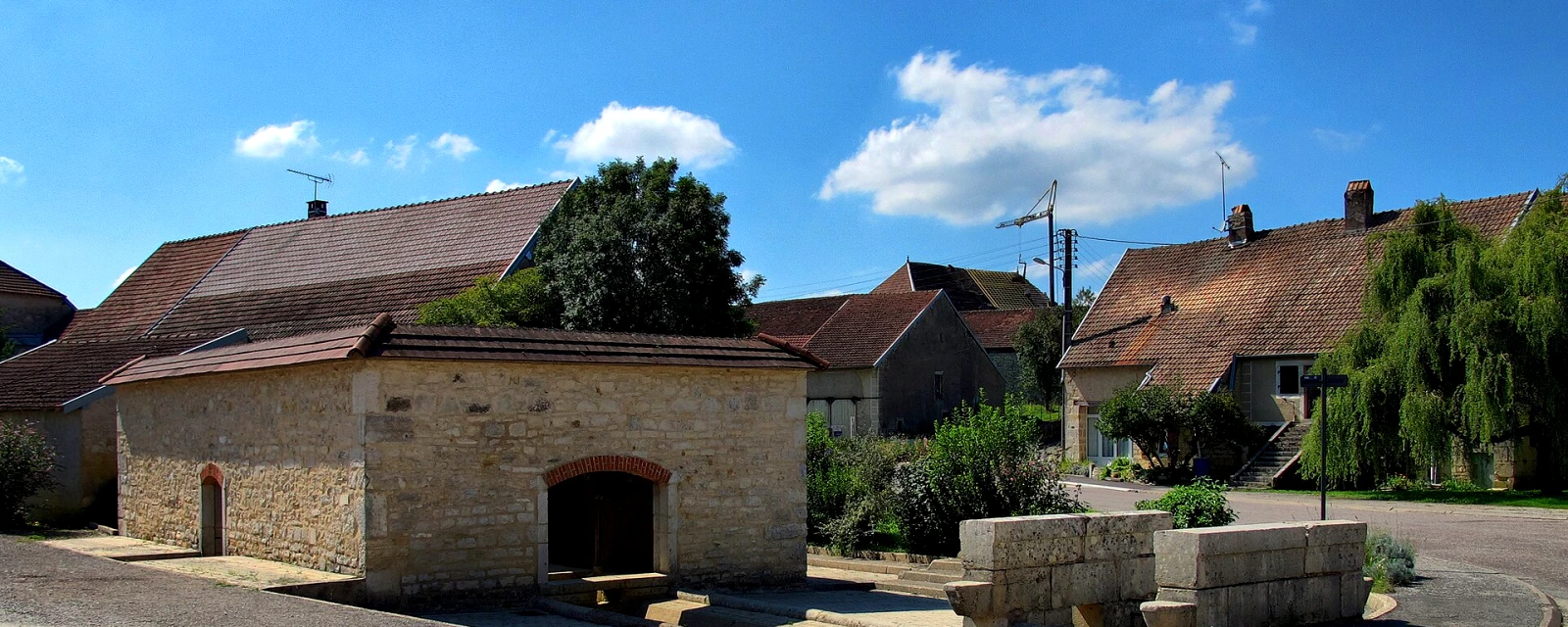 Vue de Chancey, Haute-Saône