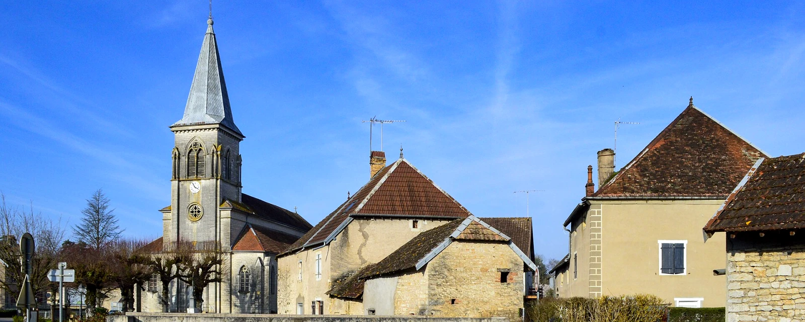Vue de Charcenne, Haute-Saône