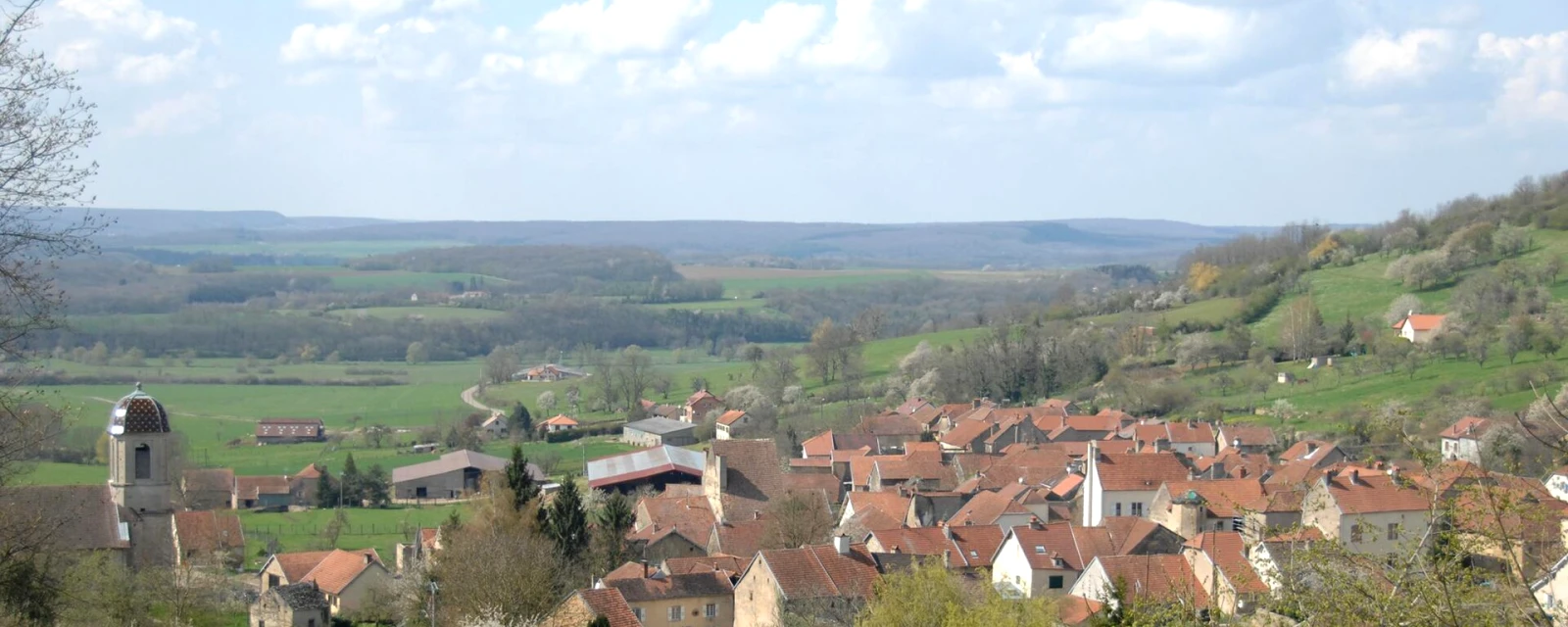 Vue de Chariez, Haute-Saône