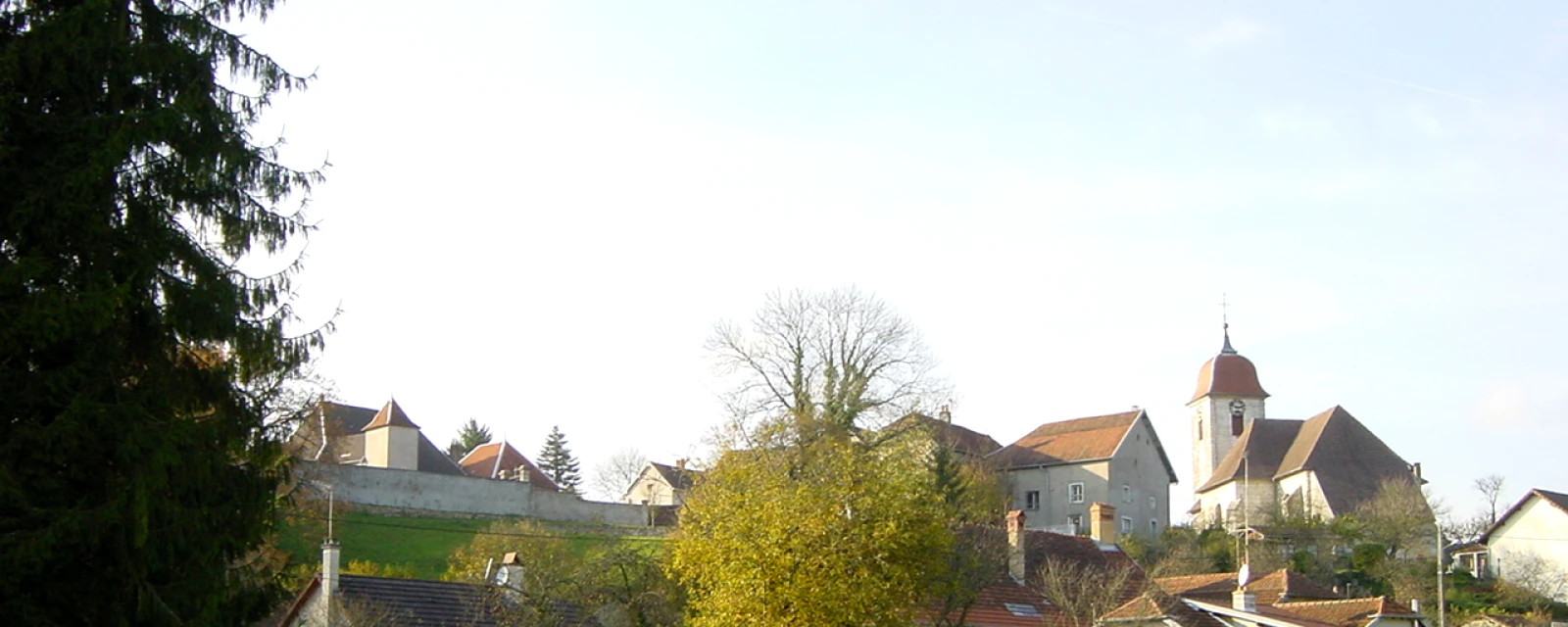 Vue de Chassey-lès-Montbozon, Haute-Saône