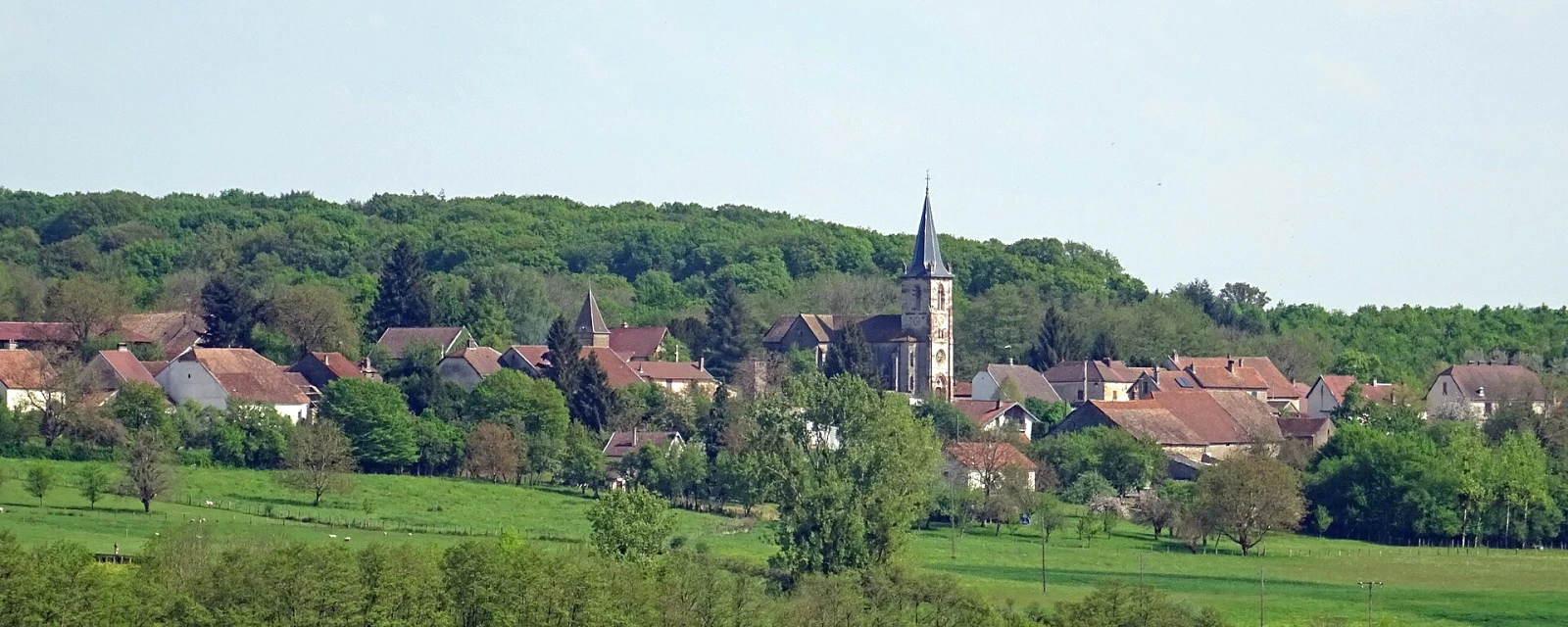 Vue de Châtenois, Haute-Saône