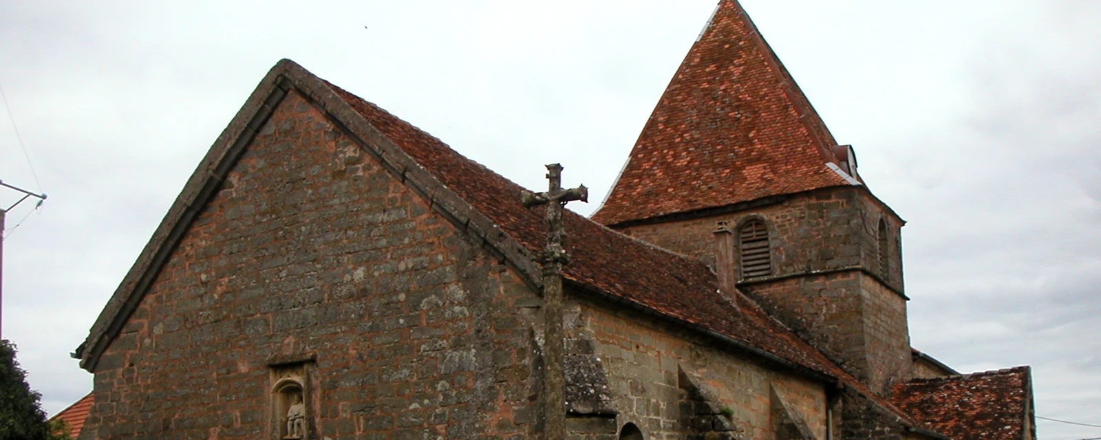 Vue de Chauvirey-le-Châtel, Haute-Saône