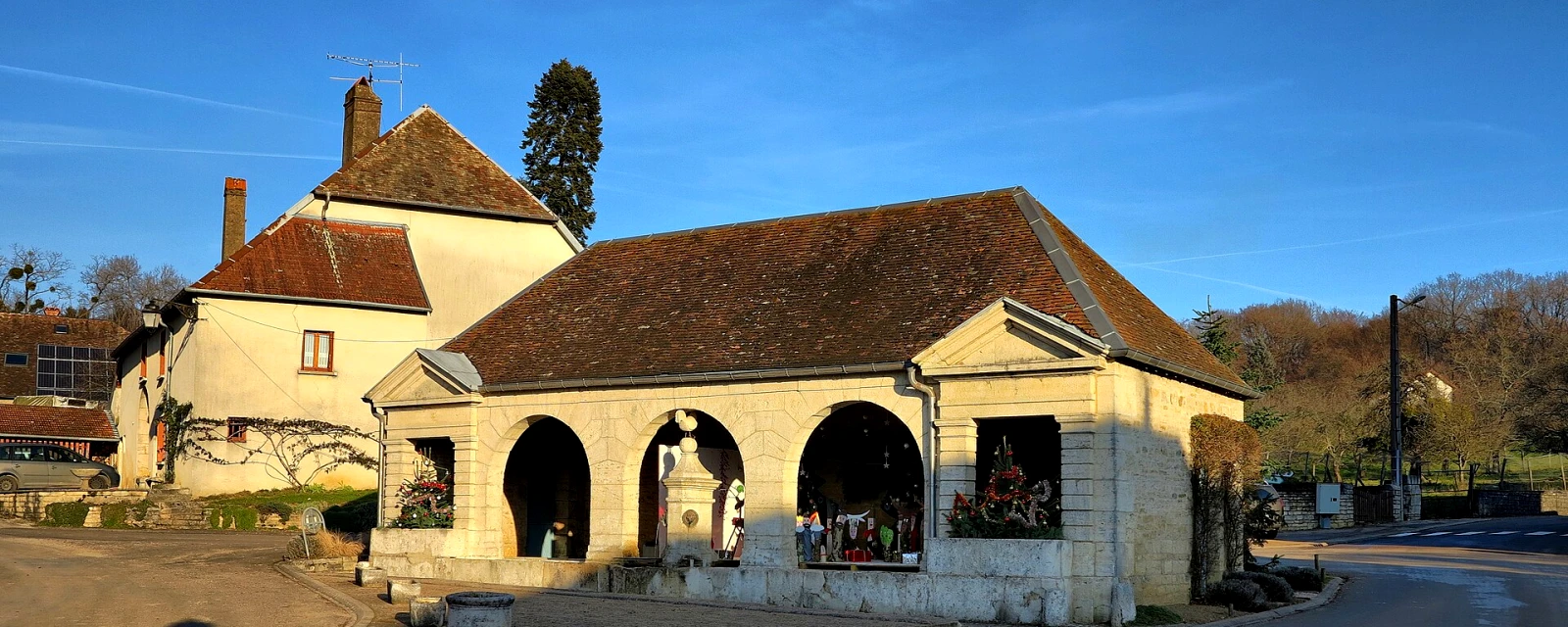 Vue de Chaux-la-Lotière, Haute-Saône