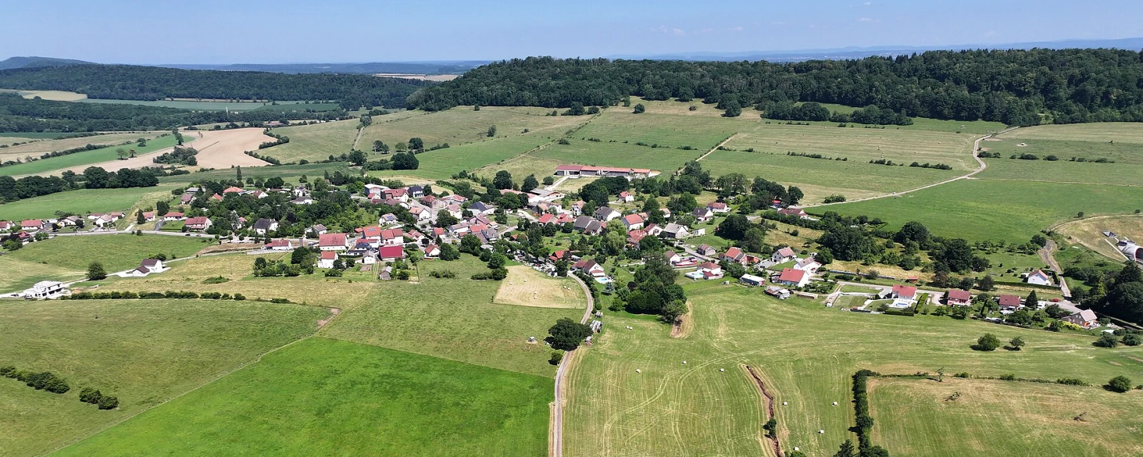 Vue de Chavanne, Haute-Saône
